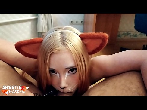 ❤️ Kitsune sluk piel en kom in haar mond ️ Anale video by ons ❌